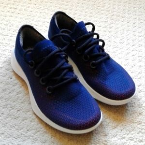 Allbirds Tree Dasher sneakers trainers blue shoes. W sz 8.5